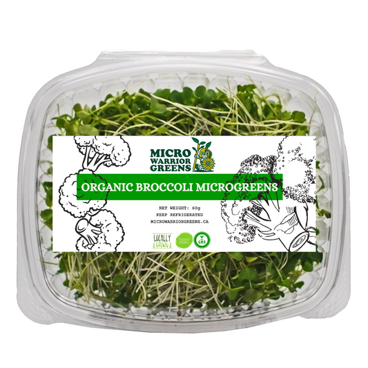 Organic Broccoli Microgreens (60g)